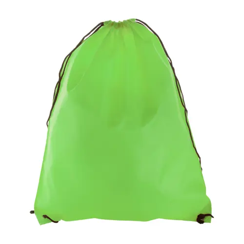 Sacca in poliestere colorata con lacci lunghi e chiusura a coulisse da 210T 33x41cm