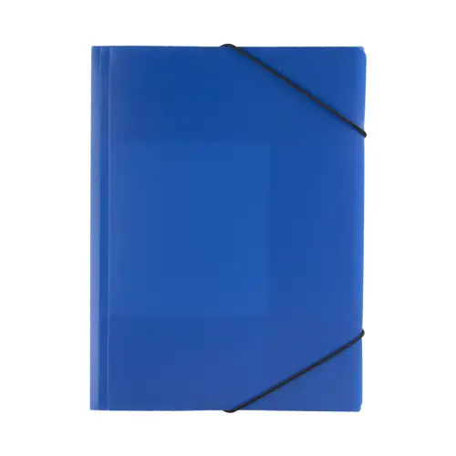 Cartella porta documenti in PP e cinturino in gomma disponibile in diverse colorazioni