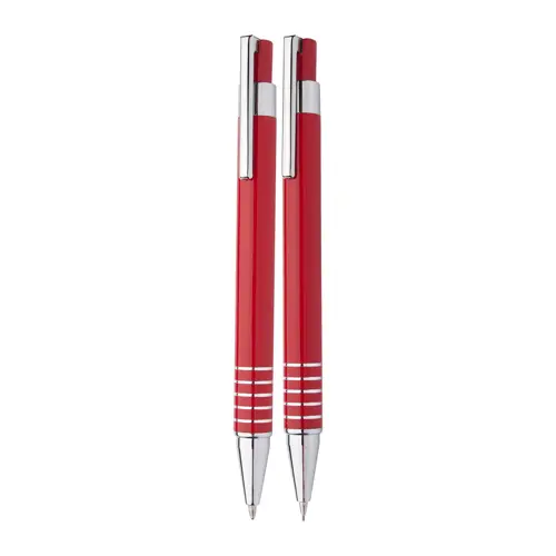 Set penna e matita in confezione di metallo