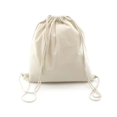  Sacca in cotone con chiusura a coulisse da 100gr 37×41cm