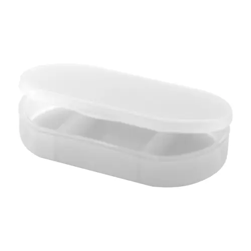 Porta medicine in plastica con scomparti