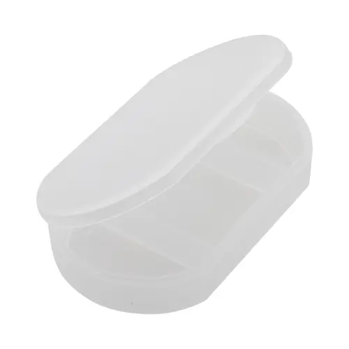 Porta medicine in plastica con scomparti