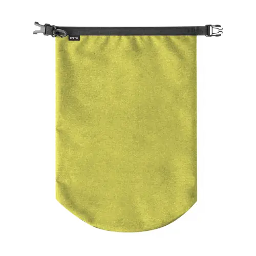 Sacca impermeabile in RPET da 5lt con fibbia e moschettone in plastica ø175×350mm