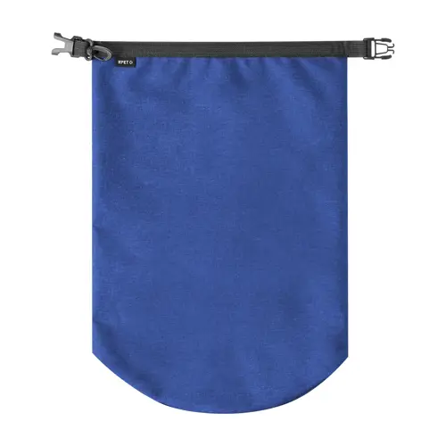 Sacca impermeabile in RPET con fibbia e moschettone in plastica 10lt ø200×460mm