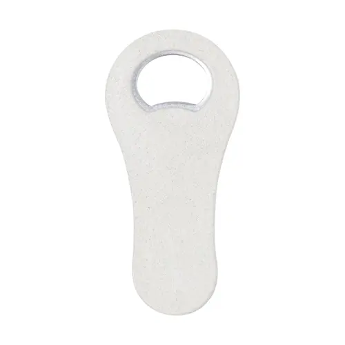 Apribottiglie magnetico in plastica ecologica di paglia di grano