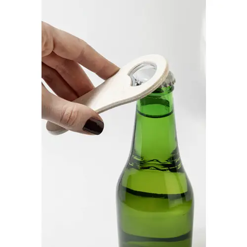 Apribottiglie magnetico in plastica ecologica di paglia di grano