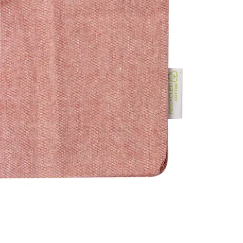 Shopper in cotone riciclato con soffietto e manici lunghi da 140gr 38×42×8cm