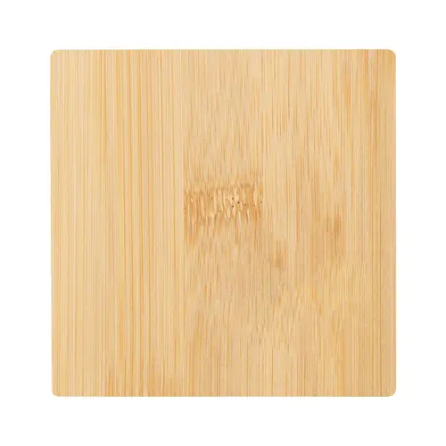 Sottobicchiere in bambù con apribottiglie