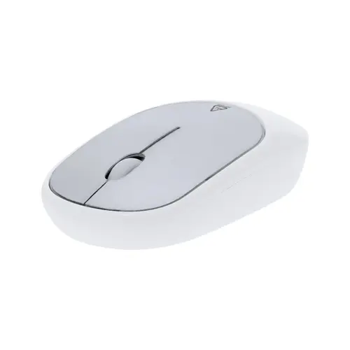 Mouse ottico wireless in plastica ABS riciclata e alluminio riciclato
