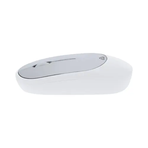 Mouse ottico wireless in plastica ABS riciclata e alluminio riciclato