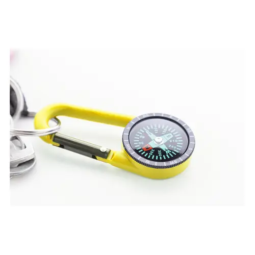 Moschettone con bussola