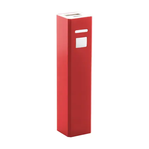 Power bank portatile in alluminio disponibile in vari colori da 2200mAh