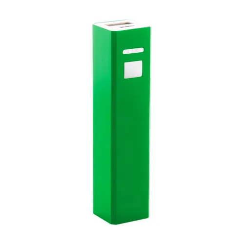 Power bank portatile in alluminio disponibile in vari colori da 2200mAh