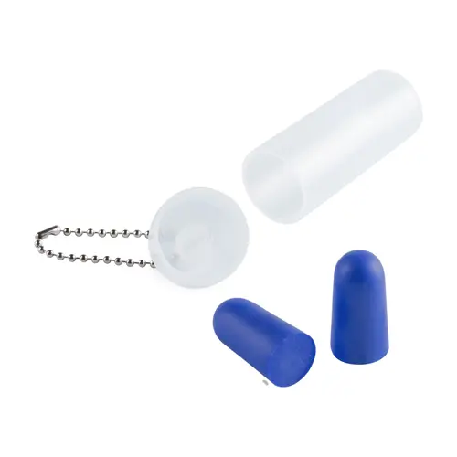 Tappi per orecchie colorati in EVA e custodia in plastica