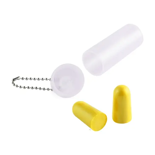 Tappi per orecchie colorati in EVA e custodia in plastica