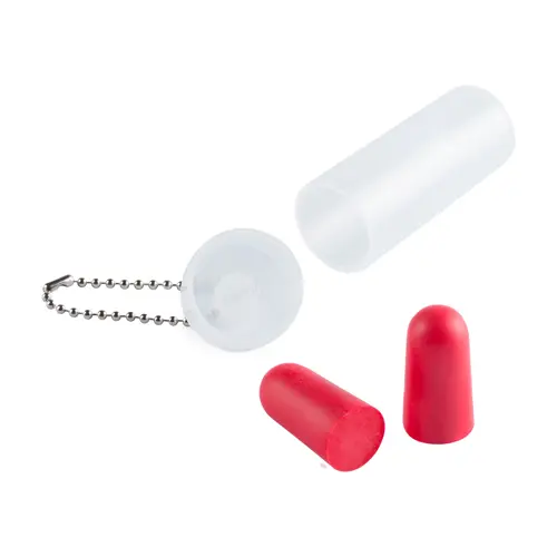 Tappi per orecchie colorati in EVA e custodia in plastica