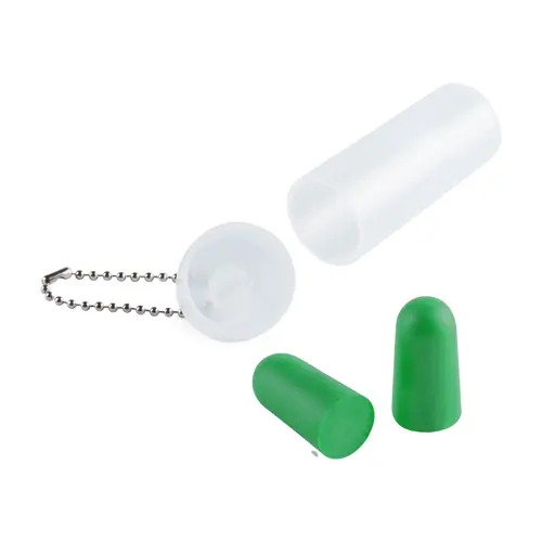 Tappi per orecchie colorati in EVA e custodia in plastica