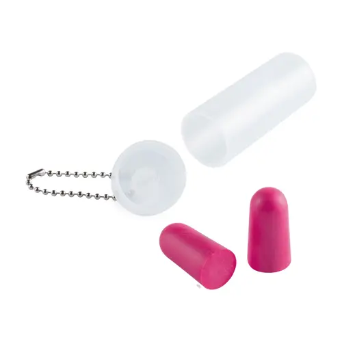 Tappi per orecchie colorati in EVA e custodia in plastica