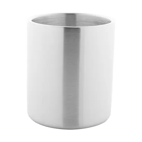 Tazza in acciaio inox con moschettone colorato 200ml