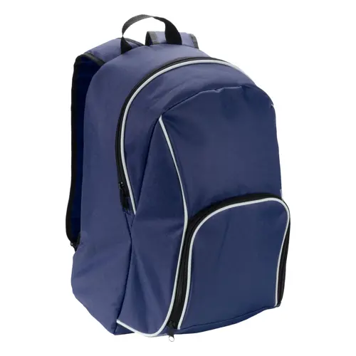 Zaino in poliestere 600D con schienale e spallacci imbottiti 43x32.5x23.5cm