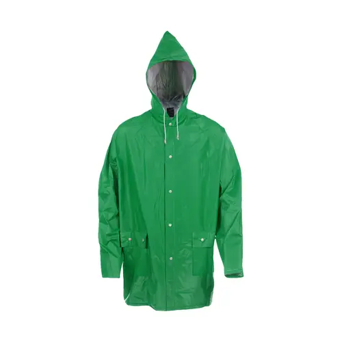 Impermeabile con cappuccio in PVC