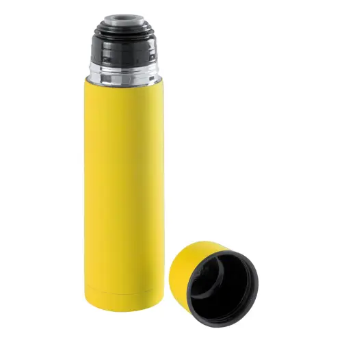 Thermos in acciaio inossidabile con finitura gommata 500ml