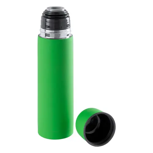 Thermos in acciaio inossidabile con finitura gommata 500ml