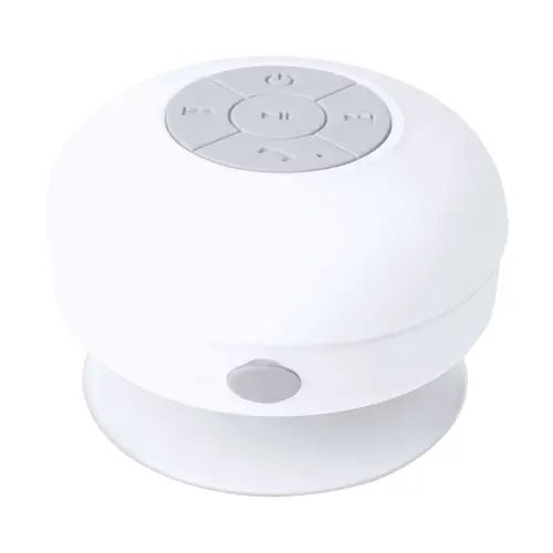 Cassa Bluetooth impermeabile con rivestimento in gomma e ventosa
