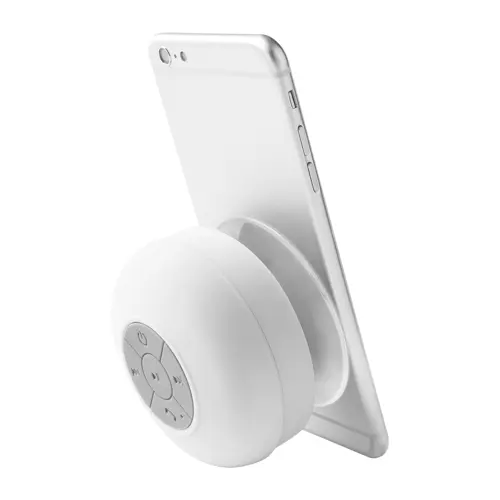 Cassa Bluetooth impermeabile con rivestimento in gomma e ventosa