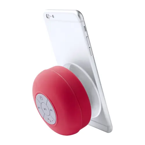 Cassa Bluetooth impermeabile con rivestimento in gomma e ventosa