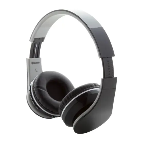 Cuffie pieghevoli bluetooth in plastica con batteria ricaricabile