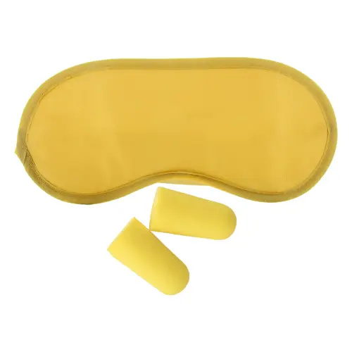 Set viaggio composto da mascherina occhi e tappi per le orecchie