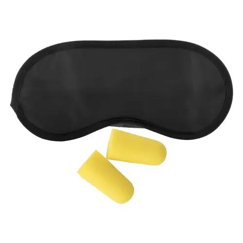 Set viaggio composto da mascherina occhi e tappi per le orecchie