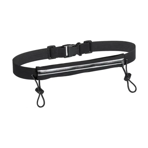 Cintura marsupio sportiva in poliestere e spandex 220×35mm