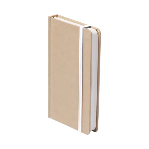 Block Notes A6 con copertina in cartone e fogli neutri