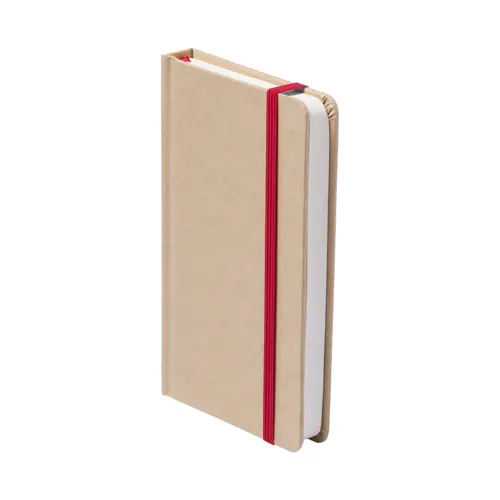 Block Notes A6 con copertina in cartone e fogli neutri