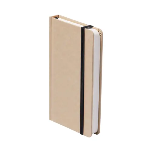 Block Notes A6 con copertina in cartone e fogli neutri