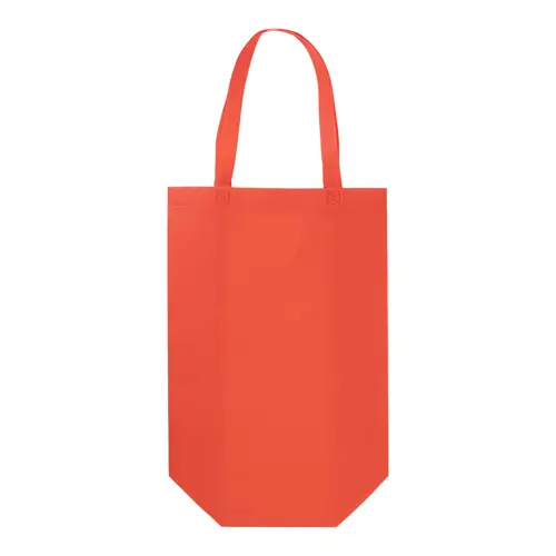 Shopper in TNT a soffietto con manici lunghi da 80gr 32x42x15cm