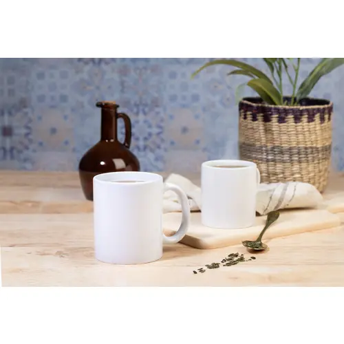 Tazza in ceramica bianca ideale per sublimazione 200ml