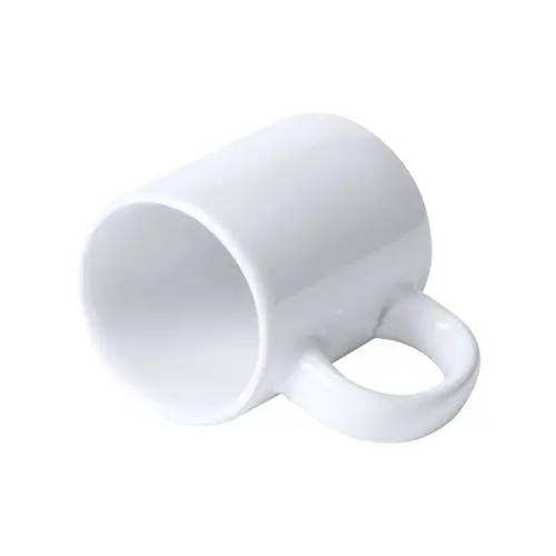 Tazzina da caffè in ceramica bianca 80ml