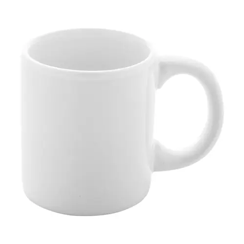 Tazzina da caffè in ceramica bianca 80ml