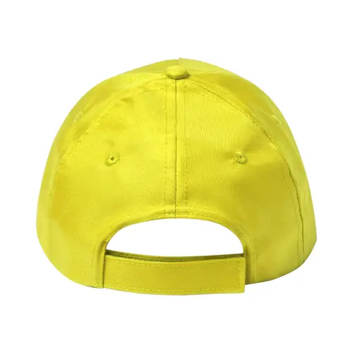 Cappellino per bambini in poliestere e microfibra a 5 pannelli con chiusura a velcro