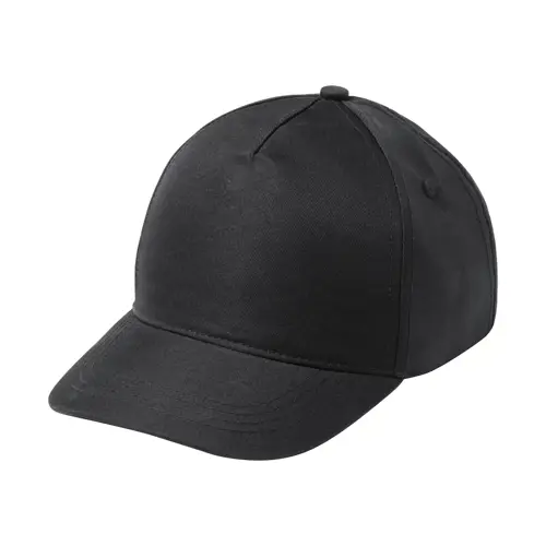 Cappellino per bambini in poliestere e microfibra a 5 pannelli con chiusura a velcro