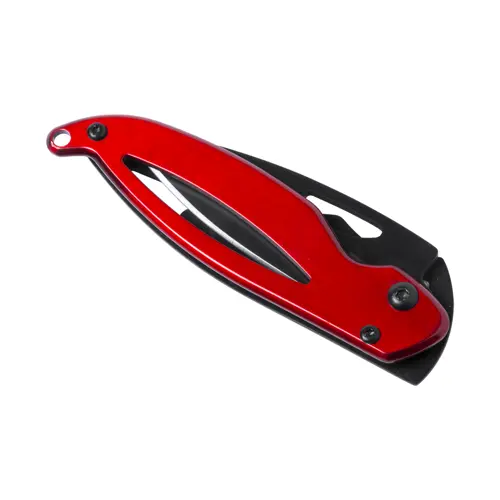 Coltello da tasca in acciaio inox con blocco di sicurezza 89×26×12 mm