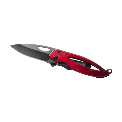 Coltello da tasca in acciaio inox con blocco di sicurezza 89×26×12 mm