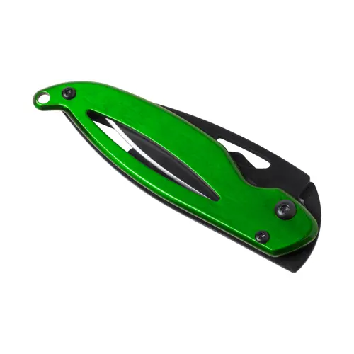 Coltello da tasca in acciaio inox con blocco di sicurezza 89×26×12 mm