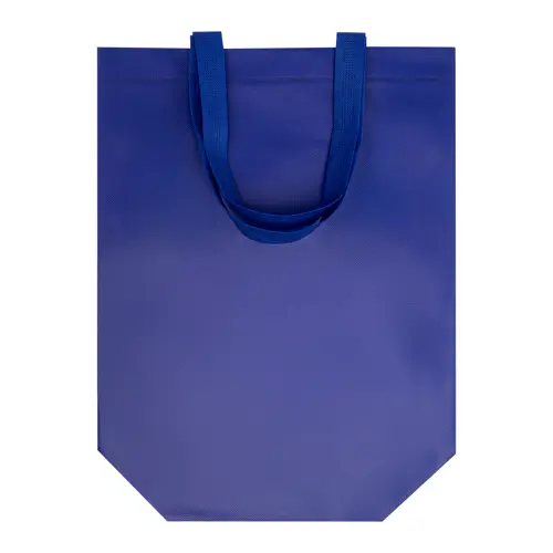 Shopper in TNT laminato extra-durevole con manici corti da 100gr 30x34x12cm