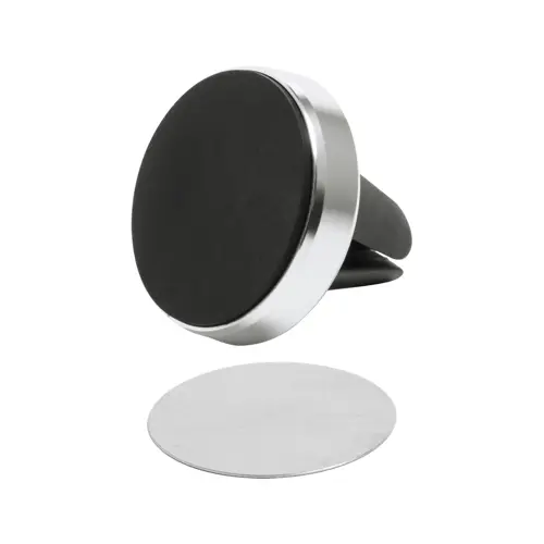 Supporto porta cellulare da auto magnetico in alluminio per ventola aria