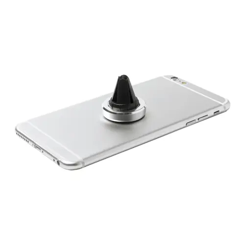 Supporto porta cellulare da auto magnetico in alluminio per ventola aria