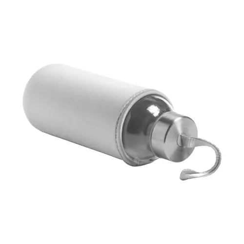 Borraccia in vetro 420ml con custodia in neoprene